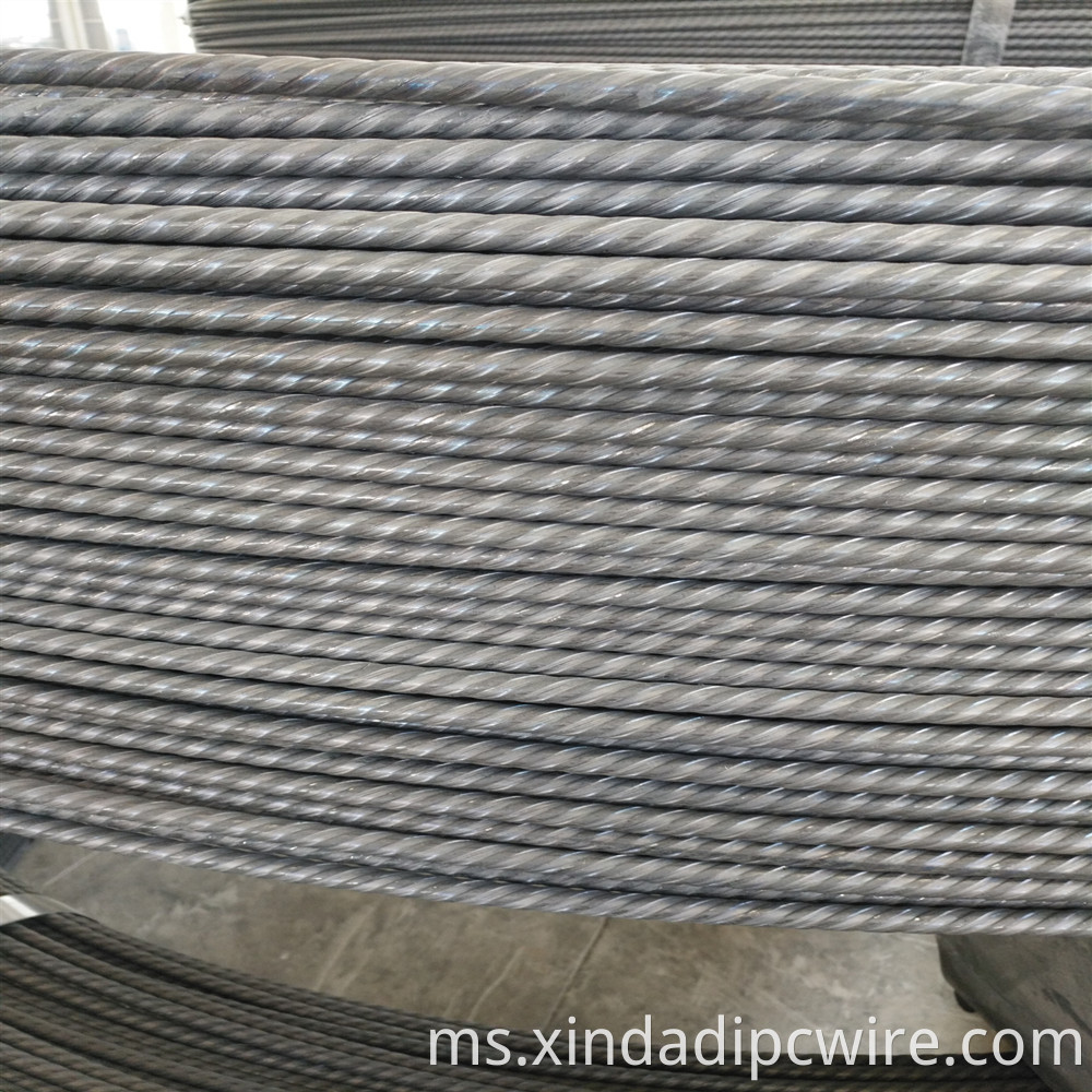 steel wire 9 mm spiral surface